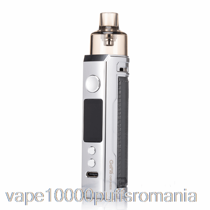 Vape Romania Voopoo Drag X 80w Pod Mod Kit Argintiu Gri Inchis